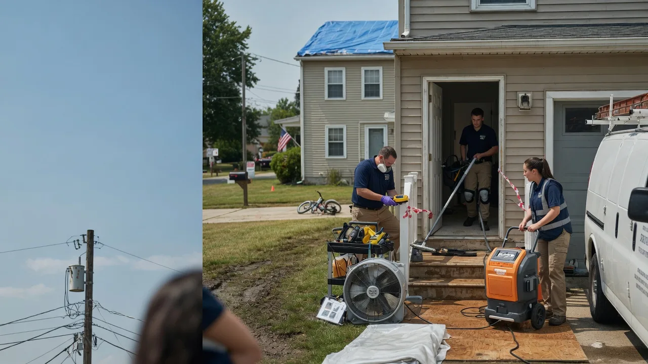 Water Damage Repair in Melvern, KS near me